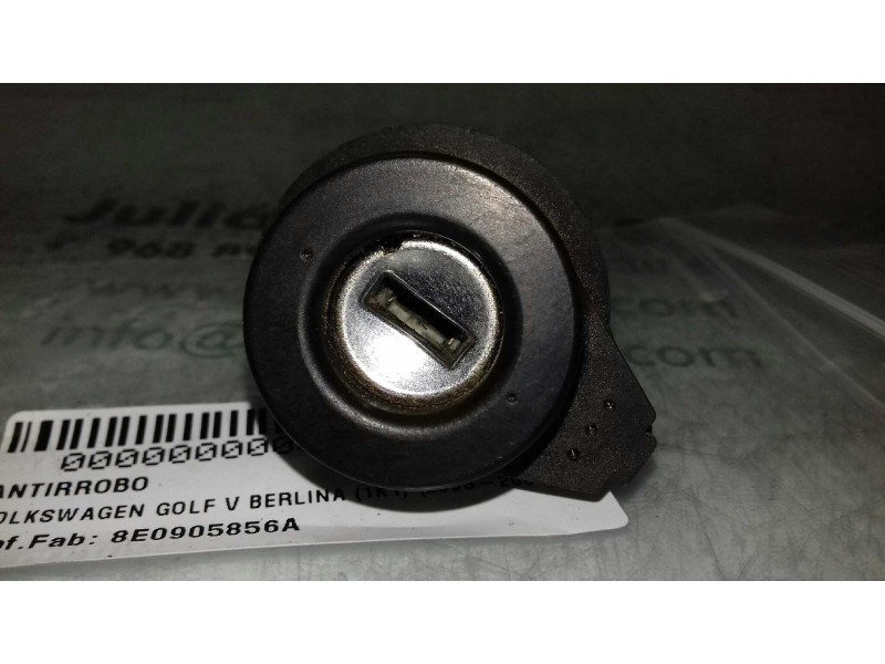 Recambio de antirrobo / llave contacto para volkswagen golf v berlina (1k1) gt sport referencia OEM IAM 8E0905856A SL300 CON LLA