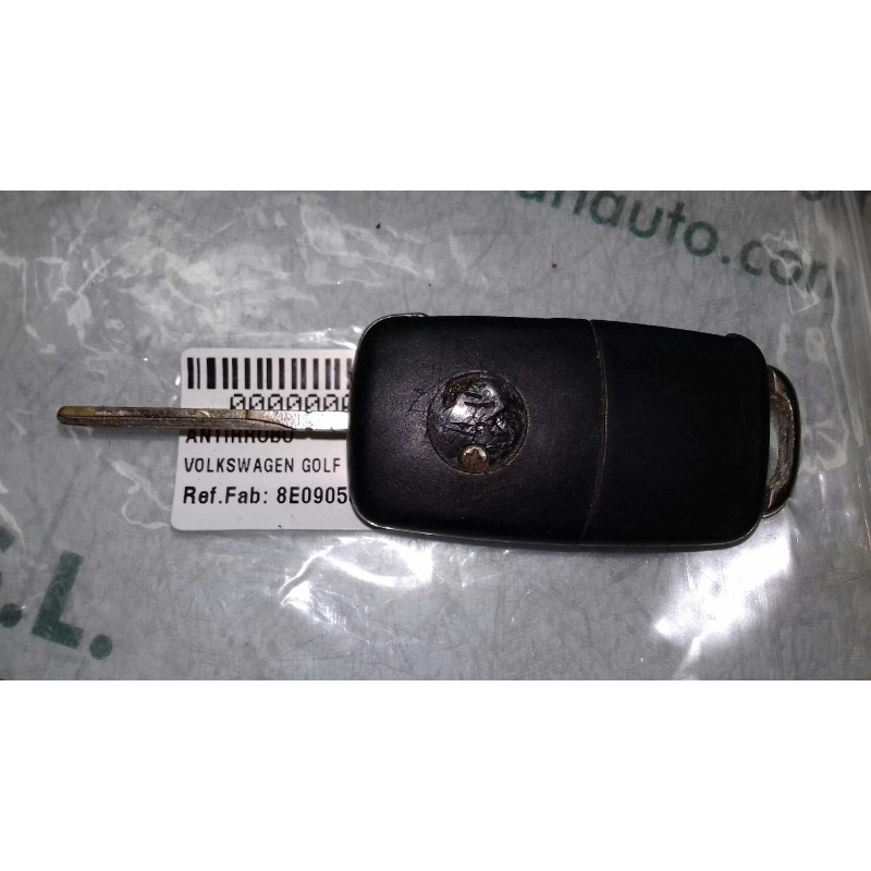 Recambio de antirrobo / llave contacto para volkswagen golf v berlina (1k1) gt sport referencia OEM IAM 8E0905856A SL300 CON LLA
