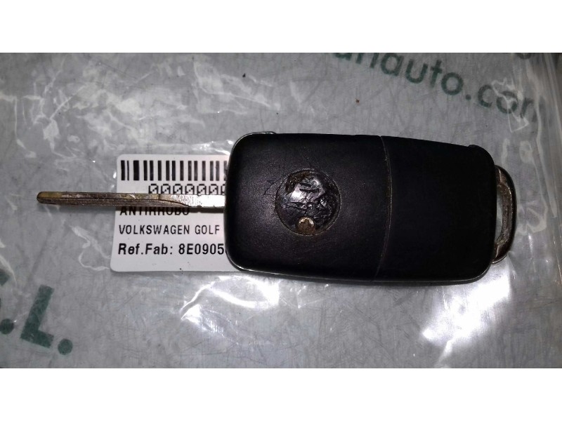 Recambio de antirrobo / llave contacto para volkswagen golf v berlina (1k1) gt sport referencia OEM IAM 8E0905856A SL300 CON LLA