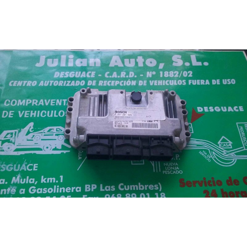 Recambio de centralita motor uce para citroen c4 berlina collection referencia OEM IAM 9663394580 0261201609 KIT - BOSCH