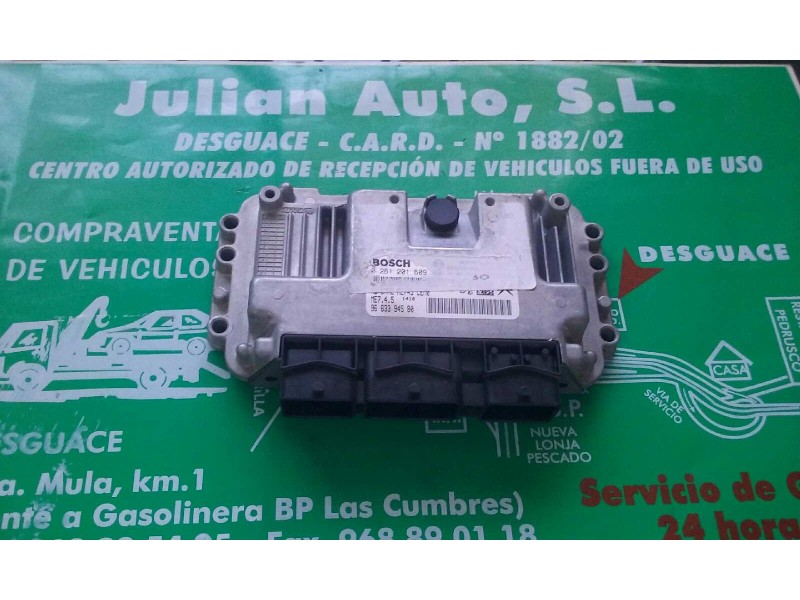 Recambio de centralita motor uce para citroen c4 berlina collection referencia OEM IAM 9663394580 0261201609 KIT - BOSCH