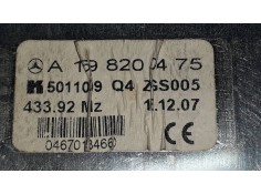 Recambio de modulo electronico para mercedes-benz clase a (w169) a 180 cdi a-edition referencia OEM IAM A1698200475  CONECTOR 3  2