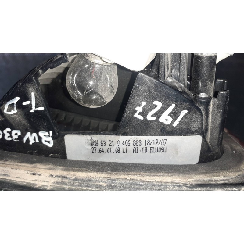 Recambio de piloto trasero derecho interior para bmw serie 3 berlina (e90) 330i referencia OEM IAM 63210406883  63210406