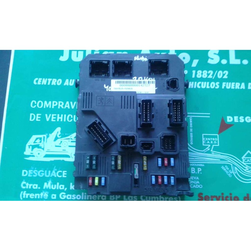 Recambio de caja reles / fusibles para peugeot 407 st confort referencia OEM IAM S120104600 BSI S0 