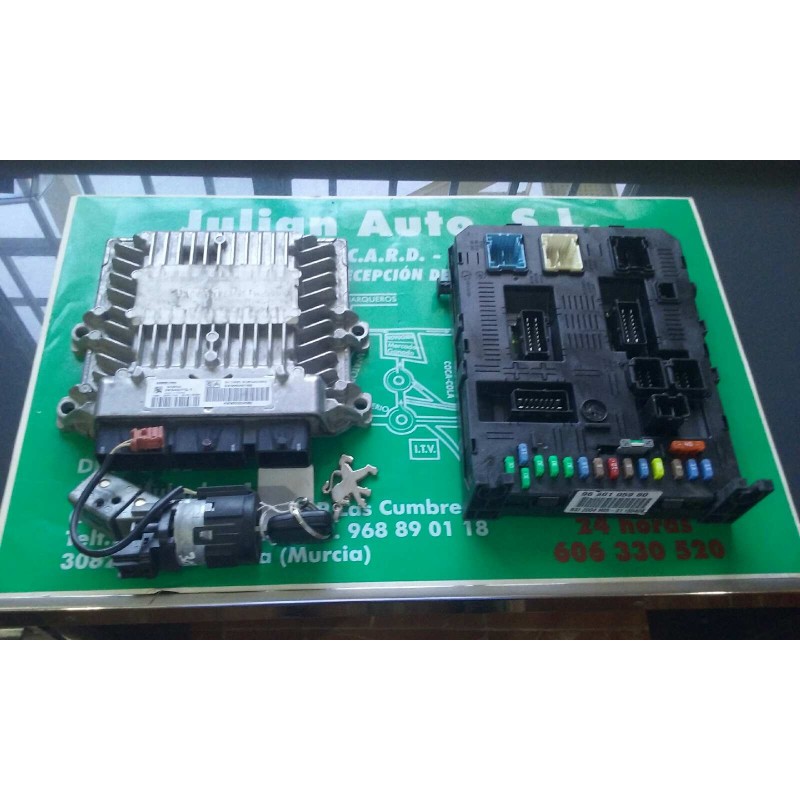 Recambio de centralita motor uce para peugeot 307 break/sw (s2) sw pack referencia OEM IAM 9660497480 5WS40277G-T KIT - SIEMENS 
