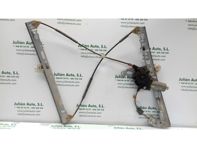 Recambio de elevalunas delantero izquierdo para peugeot 206 berlina xr referencia OEM IAM 9637530680  ELECTRICO