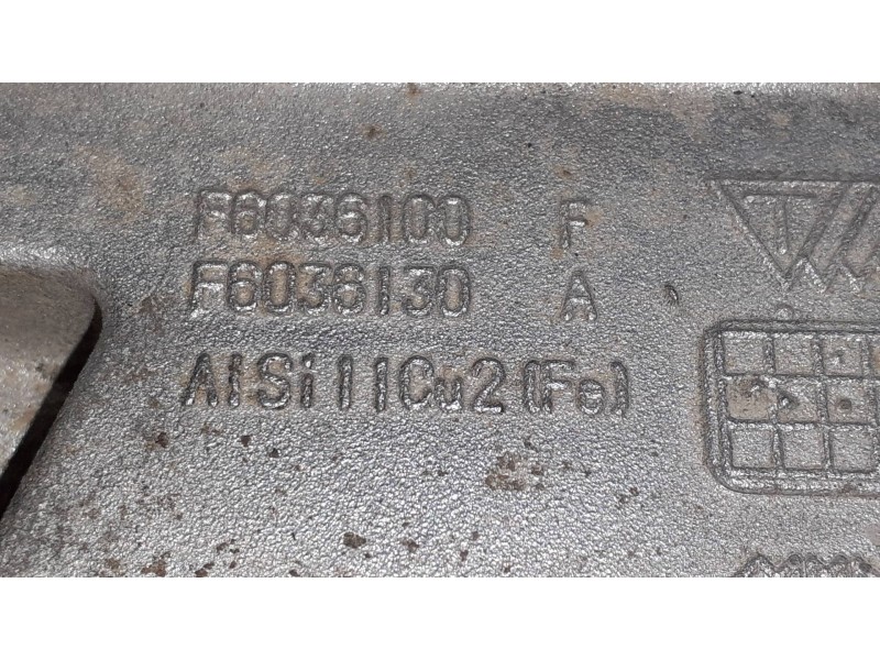 Recambio de soporte motor derecho para nissan qashqai (j10) acenta referencia OEM IAM F6036100F F6036130 F6036130F