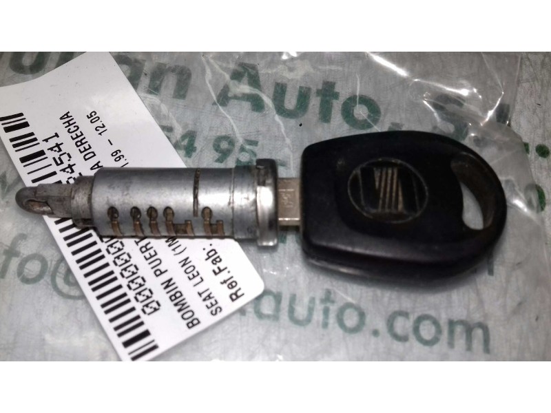 Recambio de bombin puerta delantera derecha para seat leon (1m1) stella referencia OEM IAM   CON LLAVE