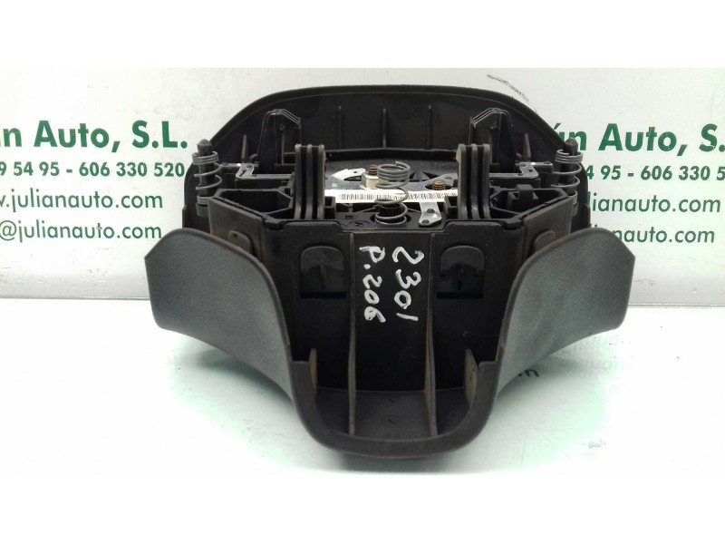 Recambio de airbag delantero izquierdo para peugeot 206 berlina e-music referencia OEM IAM 96441166ZR  DOS CONECTORES