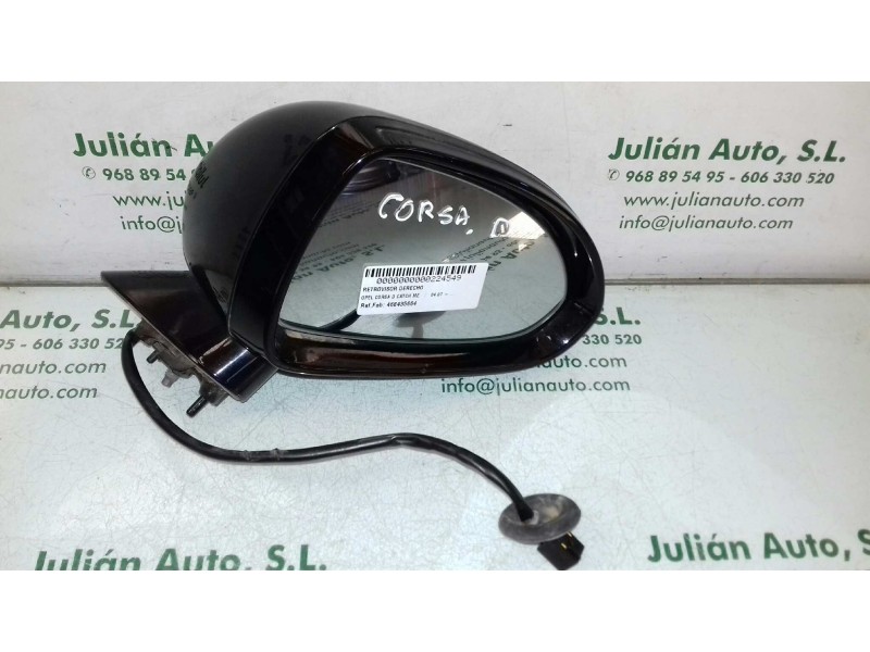 Recambio de retrovisor derecho para opel corsa d catch me referencia OEM IAM 468435664  ELECTRICO