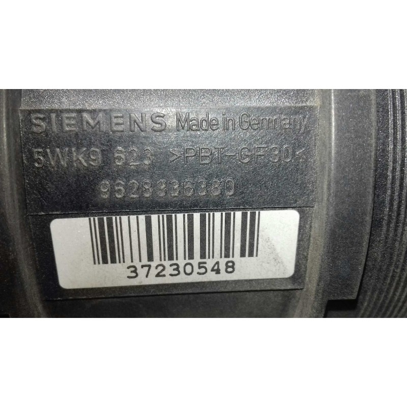Recambio de caudalimetro para citroen xsara berlina 2.0 hdi 66kw premier referencia OEM IAM 9628336380 5WK9623 SIEMENS