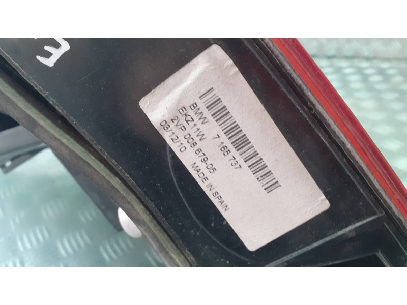 Recambio de piloto trasero izquierdo para bmw serie 5 berlina (e60) 520i referencia OEM IAM 7165737 2VP00867905 15823703