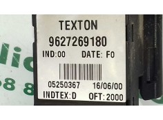 Recambio de centralita inmovilizador para peugeot 206 berlina e-music referencia OEM IAM 9627269180  TEXTON 2