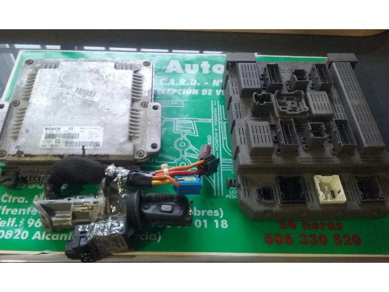 Recambio de centralita motor uce para peugeot 607 (s1) básico referencia OEM IAM 9641188080 0281001970 KIT - BOSCH