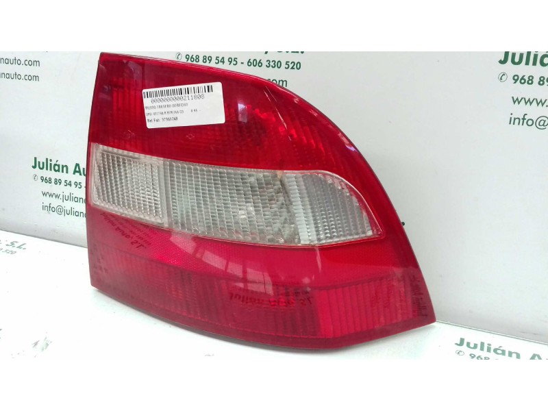 Recambio de piloto trasero derecho para opel vectra b berlina cd referencia OEM IAM 37360748  