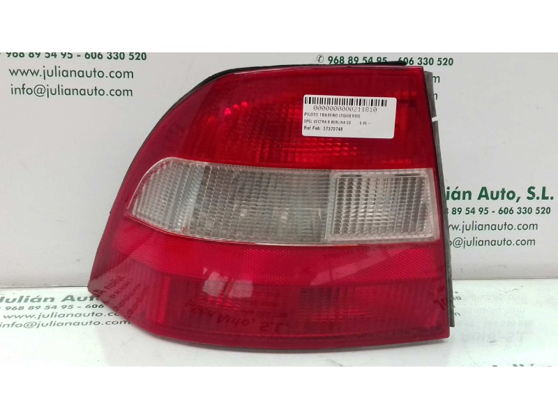 Recambio de piloto trasero izquierdo para opel vectra b berlina cd referencia OEM IAM 37370748 90568047 