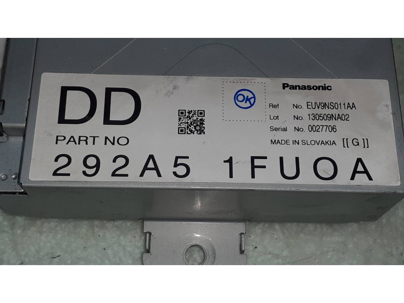 Recambio de modulo electronico para nissan qashqai (j10) acenta referencia OEM IAM 292A51FUOA EUV9NS011AA DIRECCION