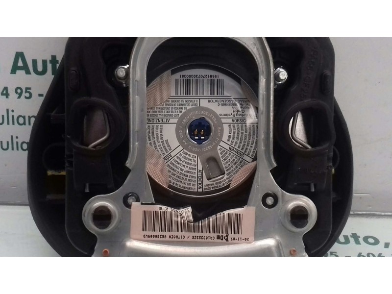 Recambio de airbag delantero izquierdo para citroen c2 collection referencia OEM IAM 96380009  