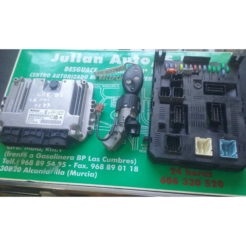 Recambio de centralita motor uce para citroen c5 berlina lx (e) referencia OEM IAM 9661005680 0281012624 KIT - BOSCH