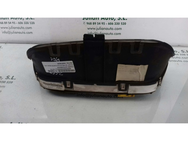 Recambio de cuadro instrumentos para peugeot 306 berlina 3/4/5 puertas (s2) boulebard referencia OEM IAM 9636738280  