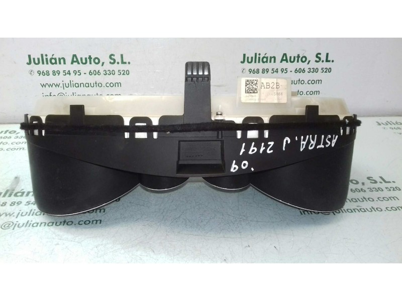 Recambio de cuadro instrumentos para opel astra j lim. enjoy referencia OEM IAM 769166750U 13355666 