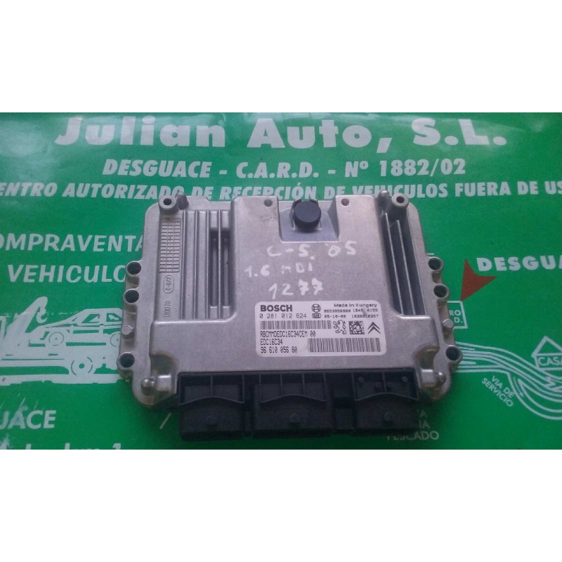 Recambio de centralita motor uce para citroen c5 berlina lx (e) referencia OEM IAM 9661005680 0281012624 KIT - BOSCH