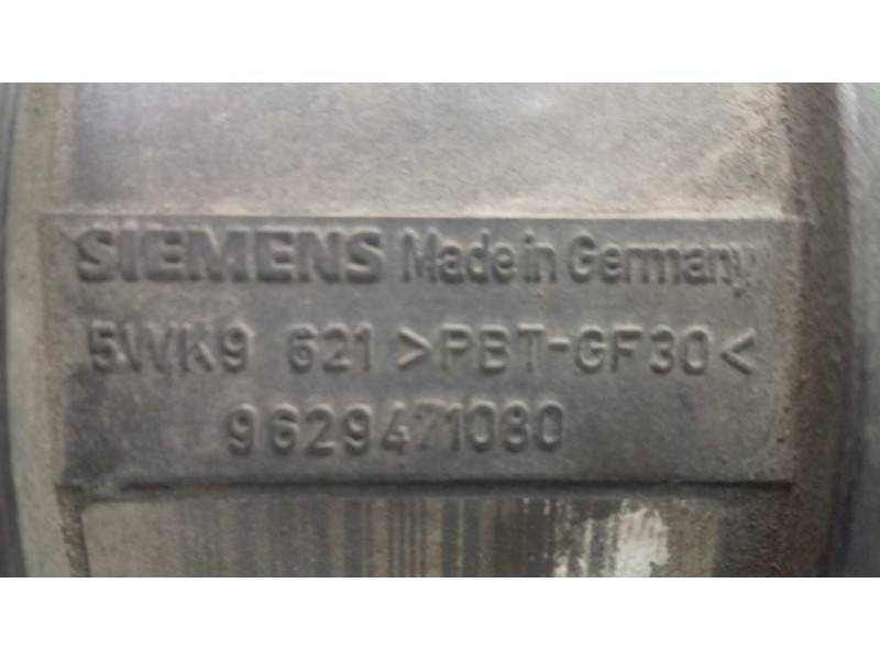 Recambio de caudalimetro para peugeot 306 berlina 3/4/5 puertas (s2) boulebard referencia OEM IAM 9629471080 5WK9621 SIEMENS