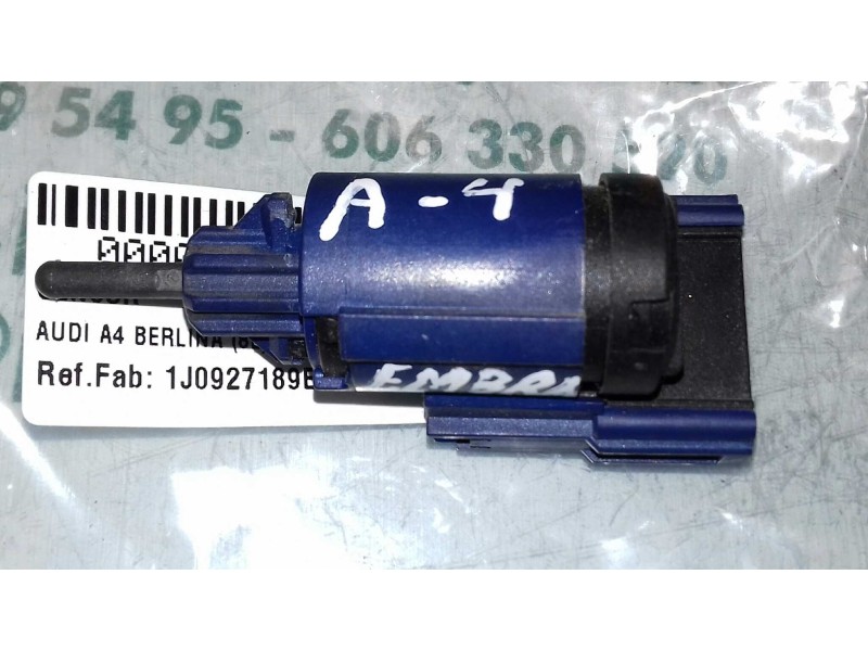 Recambio de sensor para audi a4 berlina (8e) 2.0 tdi 16v (103kw) referencia OEM IAM 1J0927189E 2 PINES PEDAL EMBRAGUE