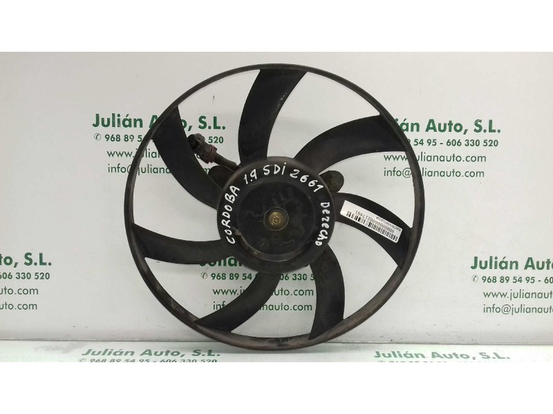 Recambio de electroventilador para seat cordoba berlina (6k2) stella referencia OEM IAM  DERECHO GRANDE