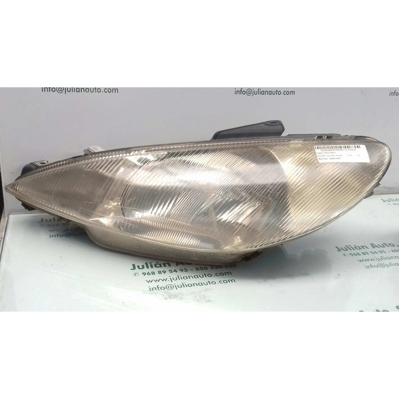 Recambio de faro izquierdo para peugeot 206 berlina xn referencia OEM IAM 89001963 6204S7 VALEO