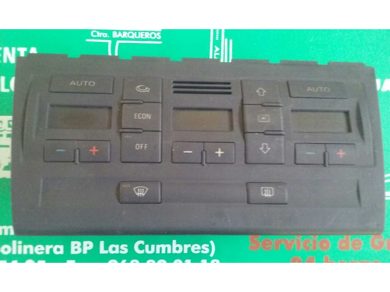 Recambio de mando climatizador para audi a4 berlina (8e) 2.0 tdi quattro (dpf) (125kw) referencia OEM IAM 8E0820043BL QUEMADO 