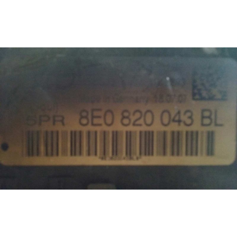 Recambio de mando climatizador para audi a4 berlina (8e) 2.0 tdi quattro (dpf) (125kw) referencia OEM IAM 8E0820043BL QUEMADO 