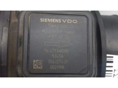Recambio de caudalimetro para citroen c2 collection referencia OEM IAM 9647144080 5WK97004 SIEMENS VDO 2