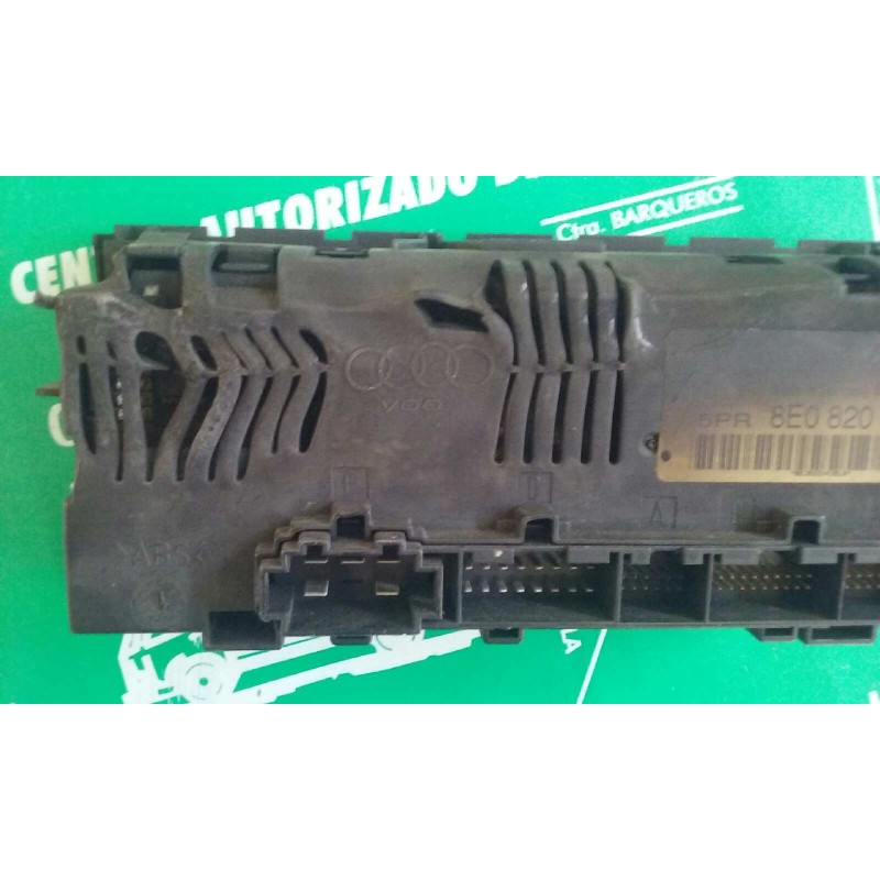 Recambio de mando climatizador para audi a4 berlina (8e) 2.0 tdi quattro (dpf) (125kw) referencia OEM IAM 8E0820043BL QUEMADO 
