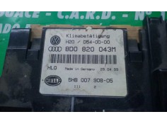 Recambio de mando climatizador para audi a4 berlina (b5) 1.9 tdi referencia OEM IAM 8D0820043M 5HB00790805 HELLA 2