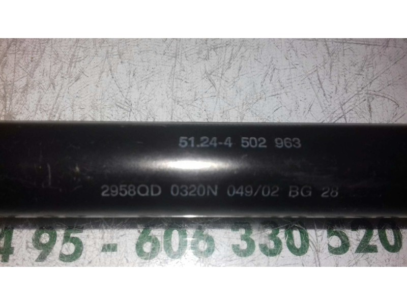 Recambio de amortiguadores maletero / porton para bmw serie 3 touring (e36) 318tds referencia OEM IAM 51244502963 0320N 2 AMORTI