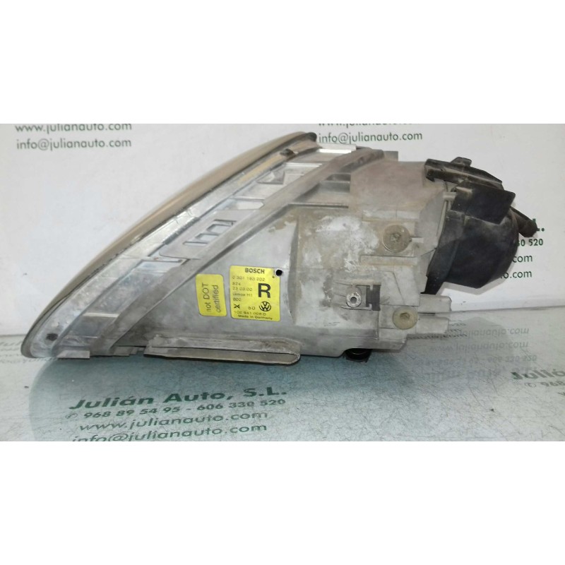 Recambio de faro derecho para volkswagen new beetle (9c1/1c1) 1.9 tdi referencia OEM IAM 1C0941006D 0301163202 BOSCH