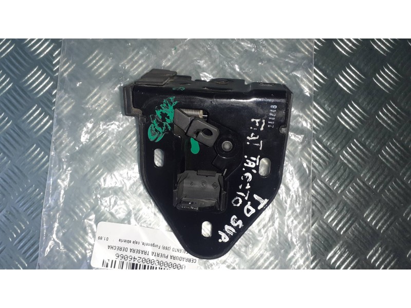 Recambio de cerradura puerta trasera derecha para fiat talento (269) furgoneta, caja abierta referencia OEM IAM   
