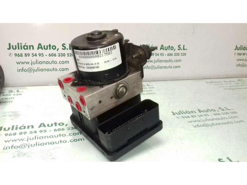 Recambio de abs para citroen c5 berlina lx (e) referencia OEM IAM 1002060190 10096011403 