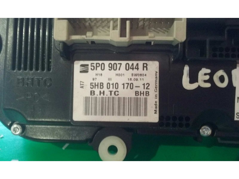 Recambio de mando climatizador para seat leon (1p1) referencia OEM IAM 5P0907044R 5HB01017012 BHTC