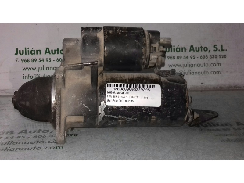 Recambio de motor arranque para bmw serie 3 coupe (e36) 325i referencia OEM IAM 0001108115  BOSCH