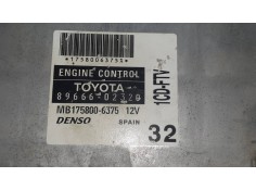 Recambio de centralita motor uce para toyota corolla (e12) 2.0 d-4d linea luna berlina referencia OEM IAM 8966602320 MB175800637 2