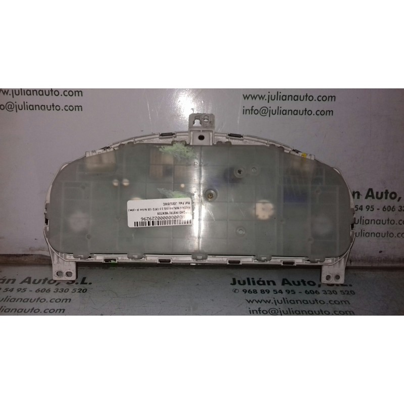 Recambio de cuadro instrumentos para mazda 6 berlina (gg) 2.0 crtd 120 active (4-ptas.) referencia OEM IAM JGGJ6WC  