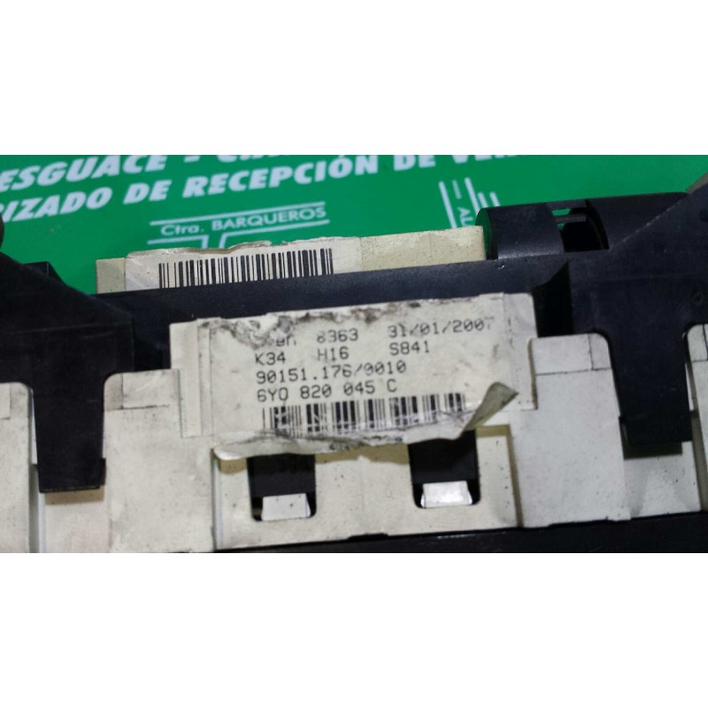Recambio de mando calefaccion / aire acondicionado para skoda fabia (6y2/6y3) comfort line referencia OEM IAM 6Y0819045C  
