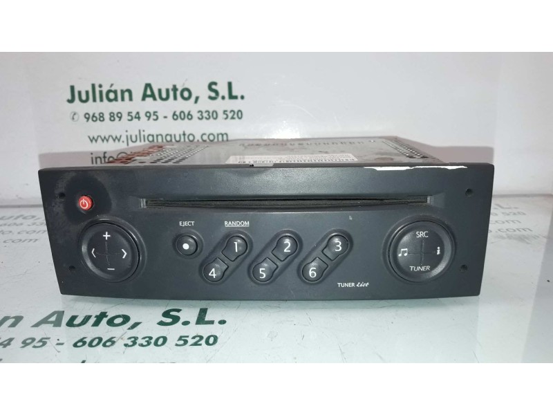 Recambio de sistema audio / radio cd para renault megane ii classic berlina expression referencia OEM IAM 8200256141C 22DC27762 