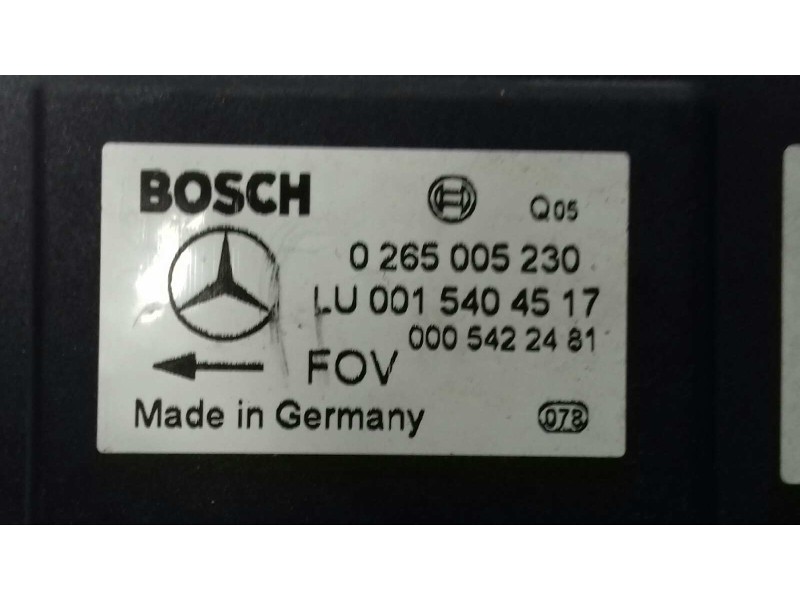 Recambio de sensor para mercedes-benz clase e (w210) berlina diesel 270 cdi (210.016) referencia OEM IAM 0265005230 LU0015404517
