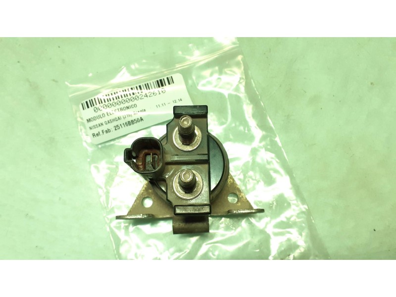 Recambio de modulo electronico para nissan qashqai (j10) acenta referencia OEM IAM 25116BB50A DENSO RELE MOTOR