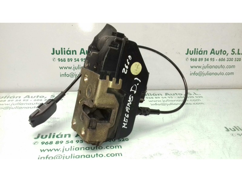 Recambio de cerradura puerta delantera izquierda para renault megane ii classic berlina expression referencia OEM IAM   4 PINES