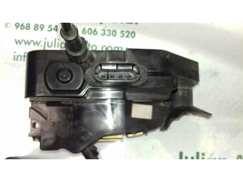 Recambio de cerradura puerta delantera izquierda para renault megane ii classic berlina expression referencia OEM IAM   4 PINES