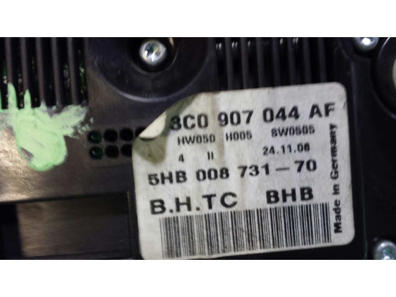 Recambio de mando climatizador para volkswagen passat berlina (3c2) advance referencia OEM IAM 3C0907044AF 5HB008731-70 BHTC